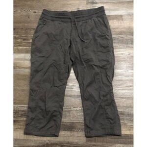 The North Face Aphrodite 2.0 Water Resistant Womens Large Capri Pants Gray